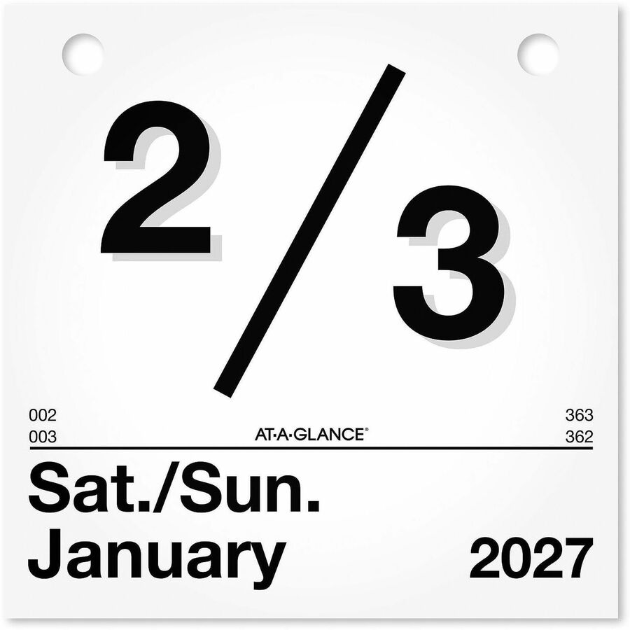 At-A-Glance "Today Is"Wall Calendar Refill
