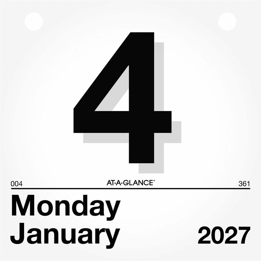 At-A-Glance "Today Is"Wall Calendar Refill