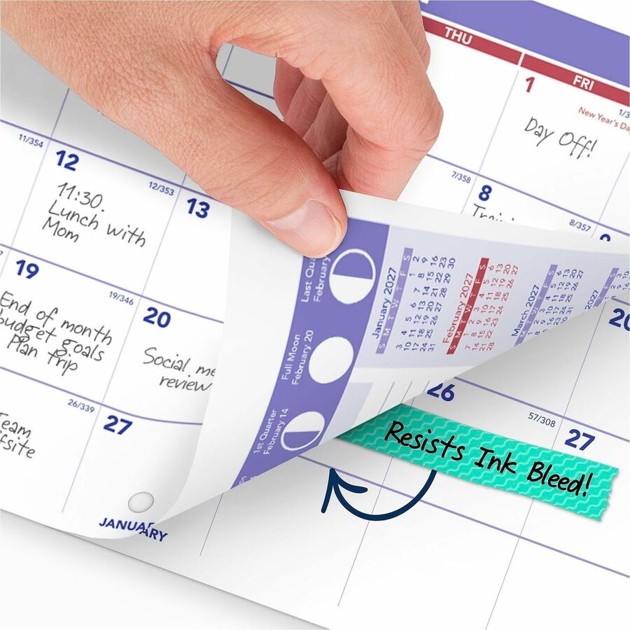At-A-Glance Desk Wall Calendar