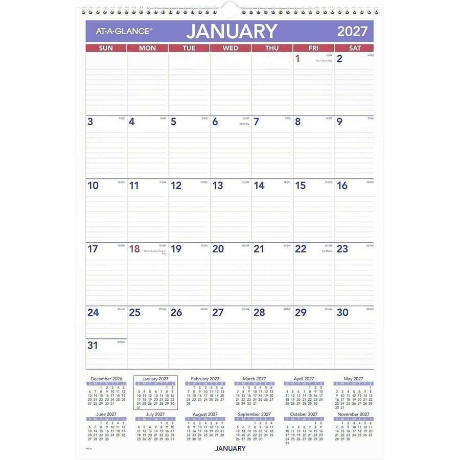 At-A-Glance Wall Calendar