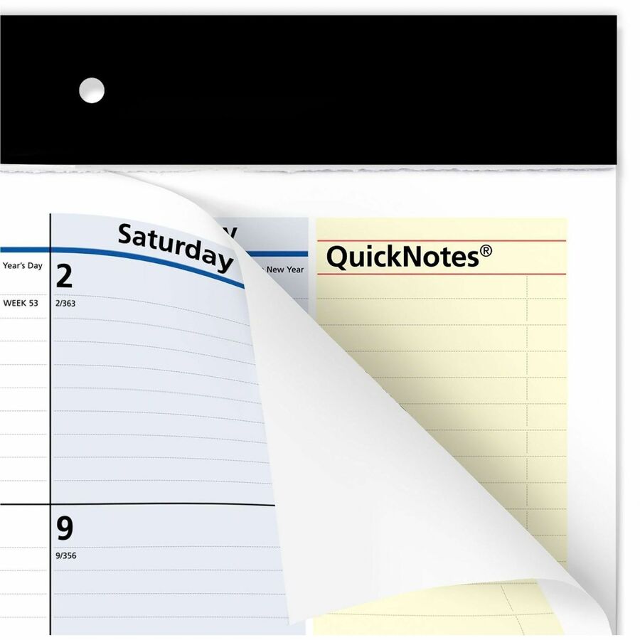 At-A-Glance QuickNotes Monthly Desk Pad Calendar, Standard