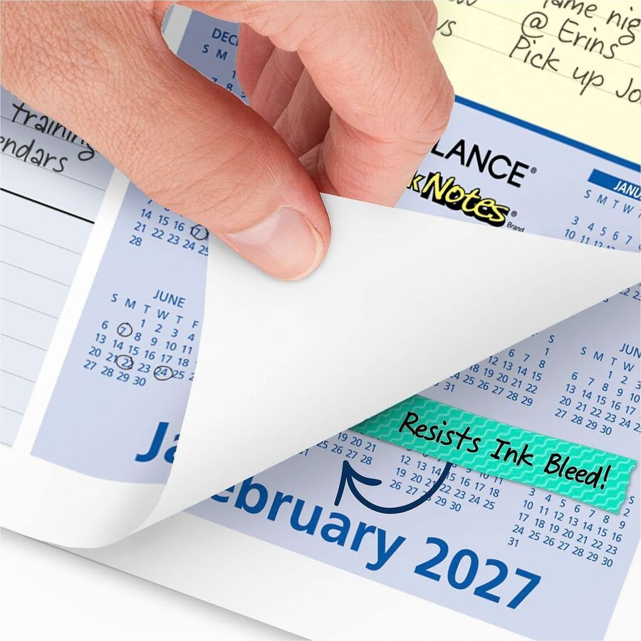 At-A-Glance QuickNotes Compact Monthly Desk Pad Calendar