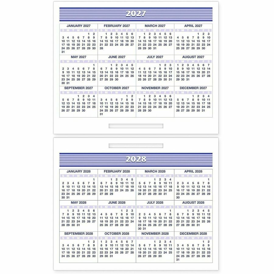 At-A-Glance Flip-A-Week Desk Calendar Refill