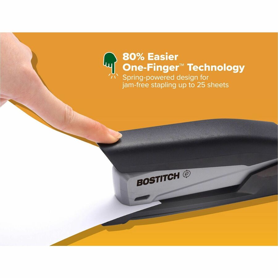 Bostitch InPower Spring-Powered Antimicrobial Desktop Stapler