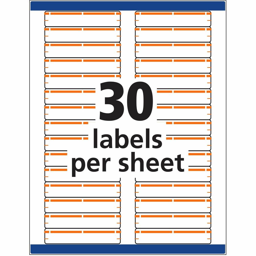 Avery® TrueBlock File Folder Labels