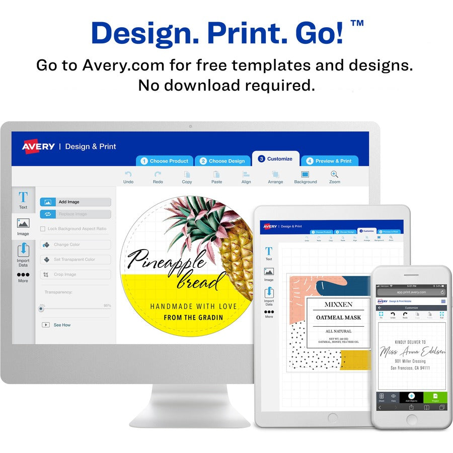 Avery® Permanent File Folder Labels