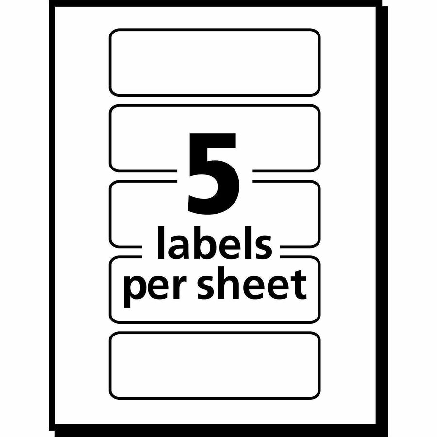 Avery® Rectangular Color-Coding Labels
