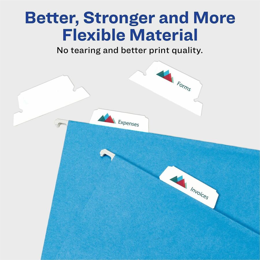 Avery® Print/Write On Hanging File Tabs
