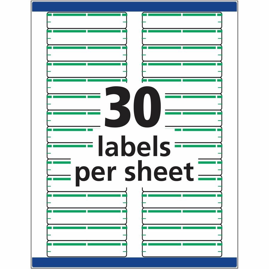 Avery® TrueBlock File Folder Labels