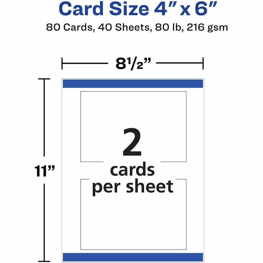 Avery® Sure Feed Postcards