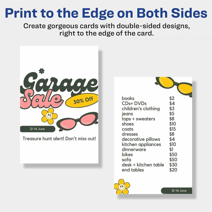 Avery® Sure Feed Postcards
