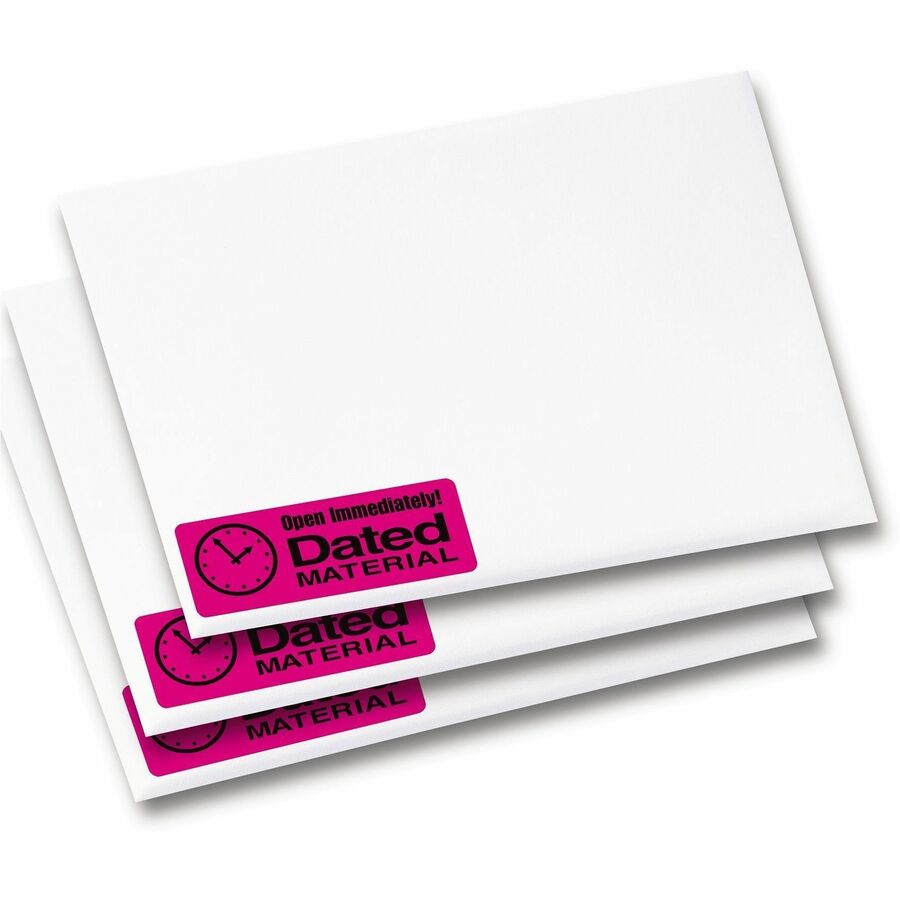 Avery® High Visibility Neon ID Labels