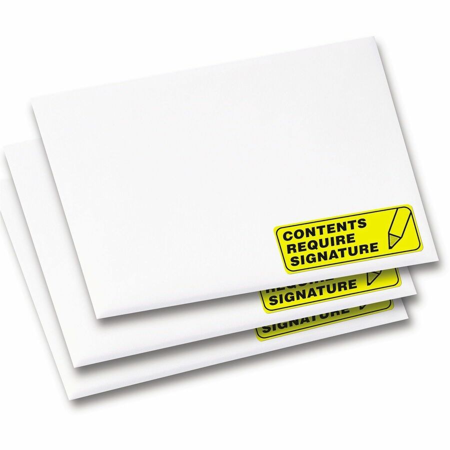 Avery® High Visibility Neon ID Labels