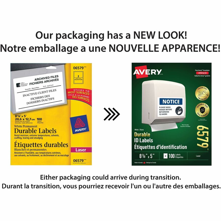 Avery® Durable ID Labels