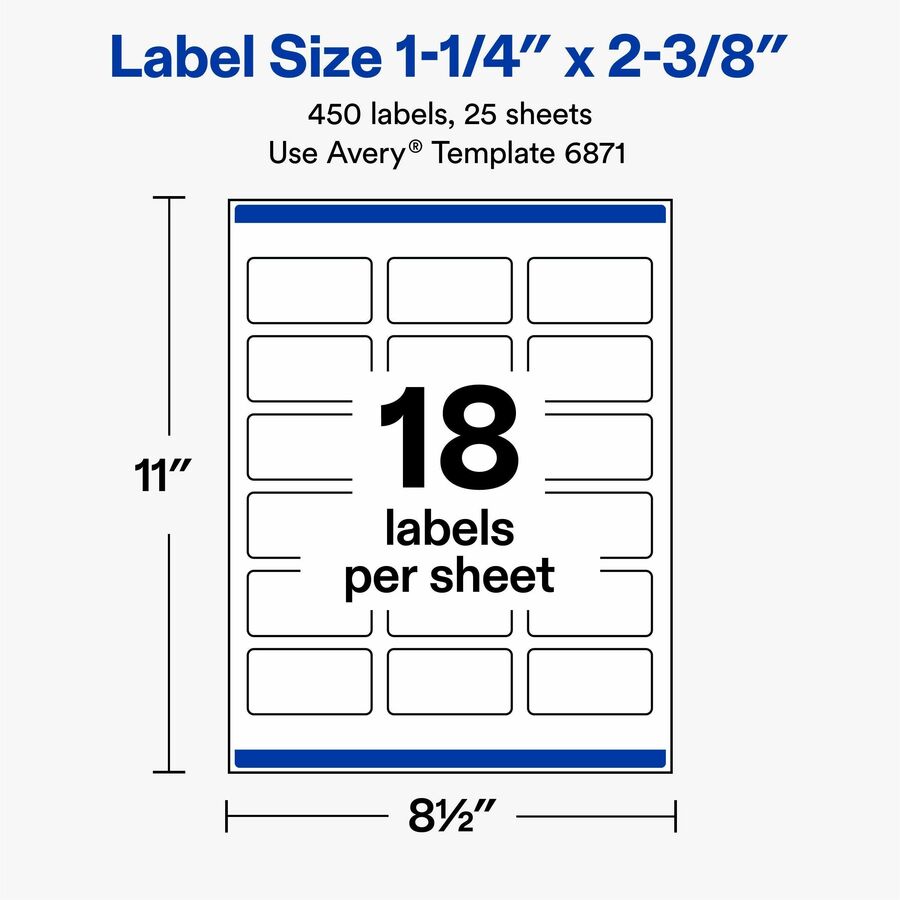 Avery® Print-to-the-Edge Shipping Labels