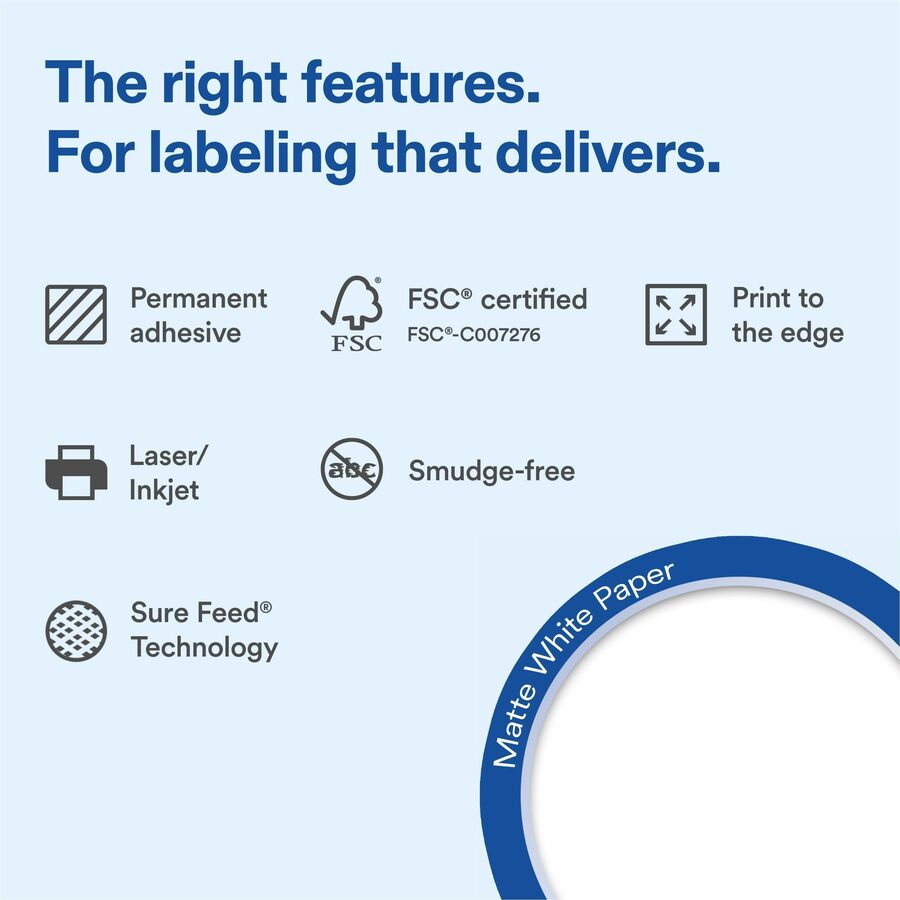 Avery® Print-to-the-Edge Shipping Labels