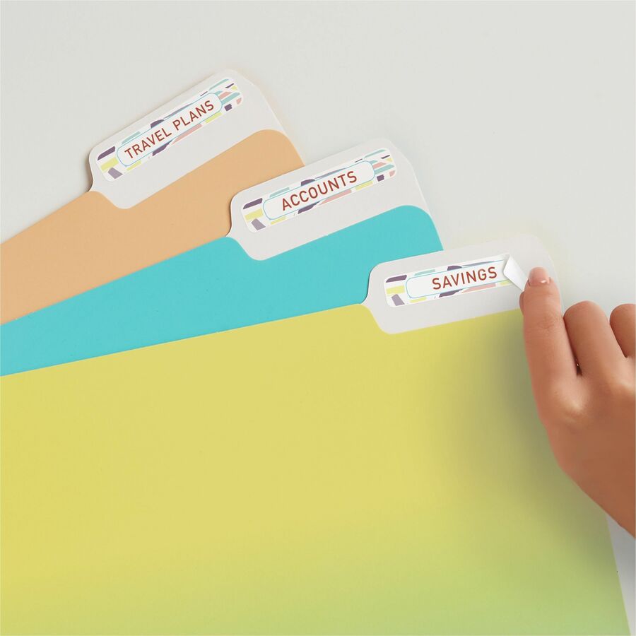 Avery® Removable File Folder Labels