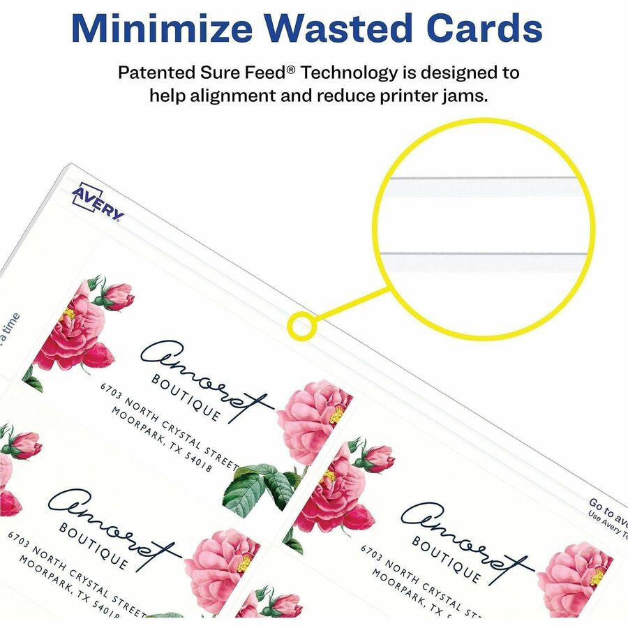 Avery® Clean Edge Business Cards