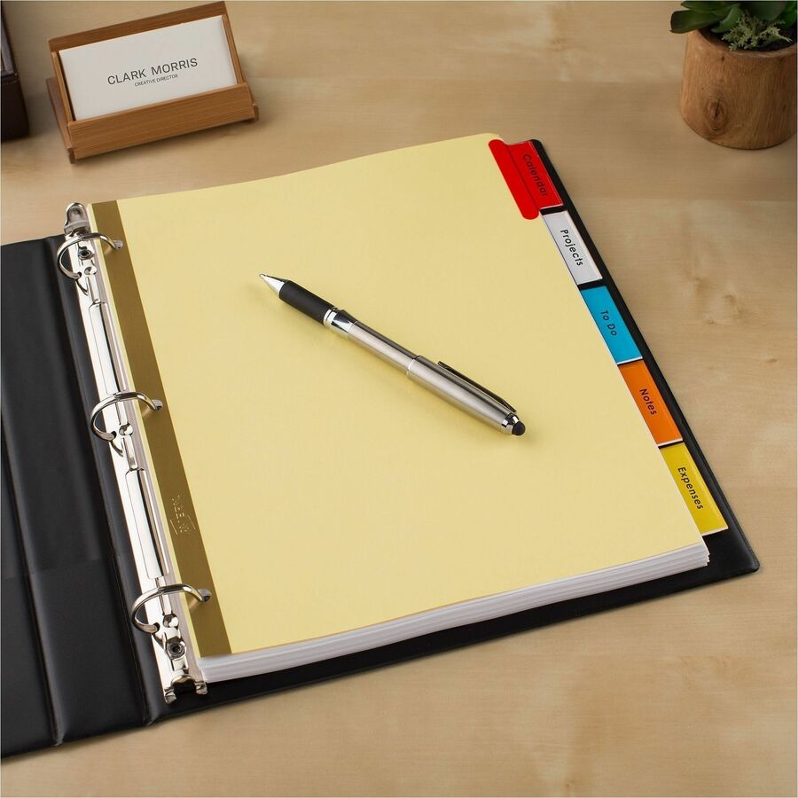 Avery® Big Tab Insertable Dividers - Reinforced Gold Edge