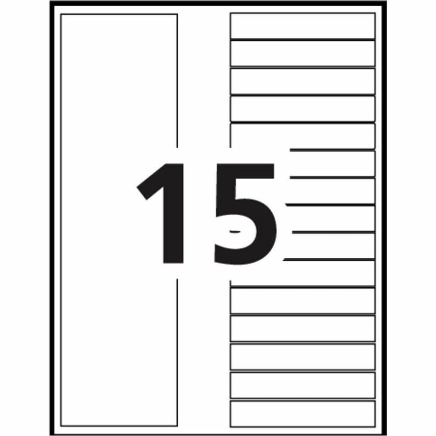 Avery Ready Index Table of Contents Dividers