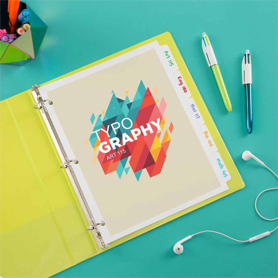 Avery® Plain Tab Write-On Dividers