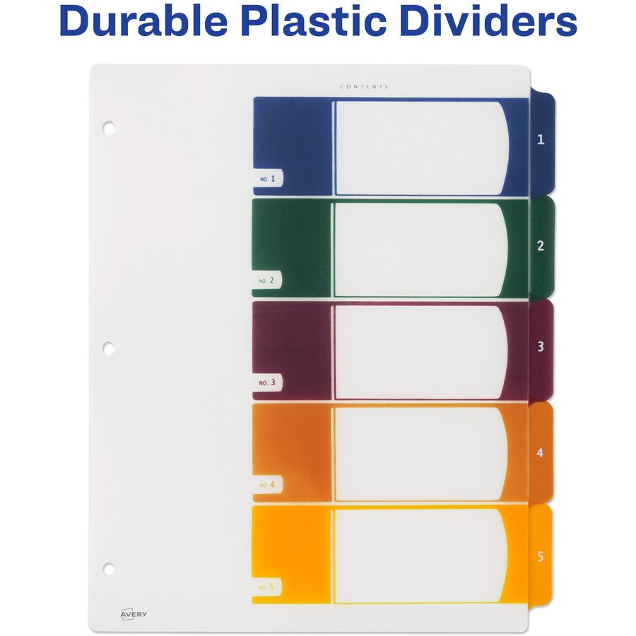 Avery® Ready Index Customizable TOC Binder Dividers