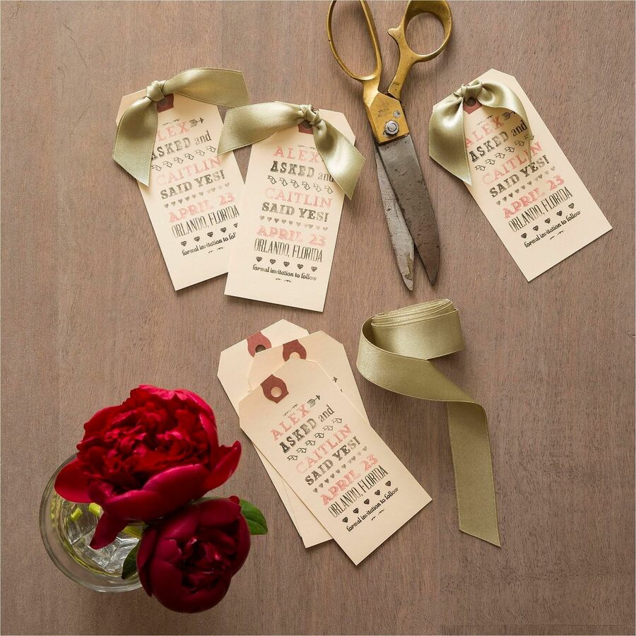 Avery® Unstrung Shipping Tags, 11.5 pt. Stock, 4-3/4" x 2-3/8" , 1,000 Manila Hang Tags