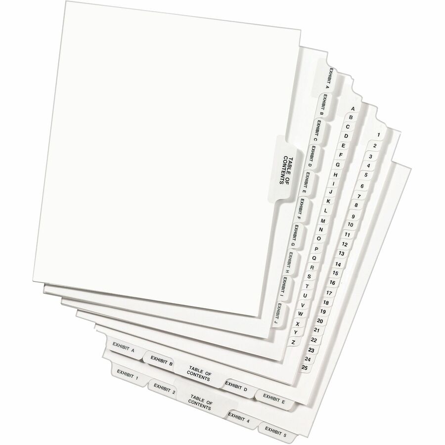 Avery® Individual Bottom Tab Legal Dividers
