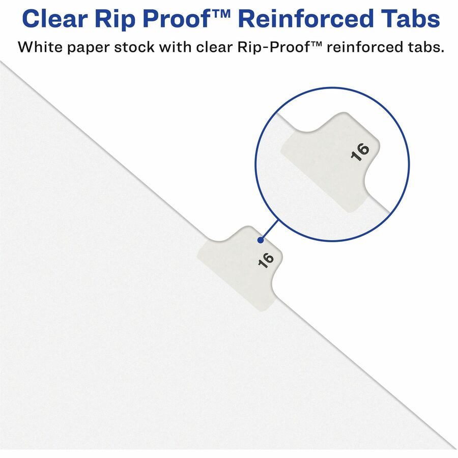 Avery® Individual Bottom Tab Legal Dividers