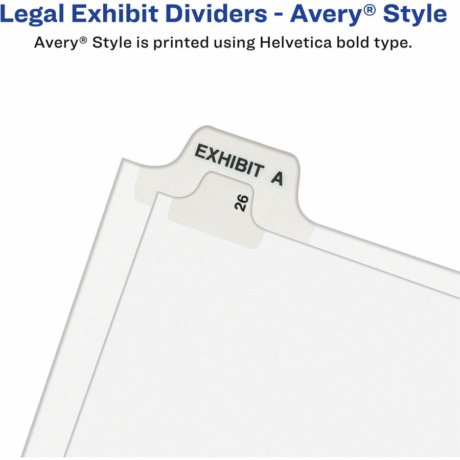 Avery® Individual Bottom Tab Legal Dividers