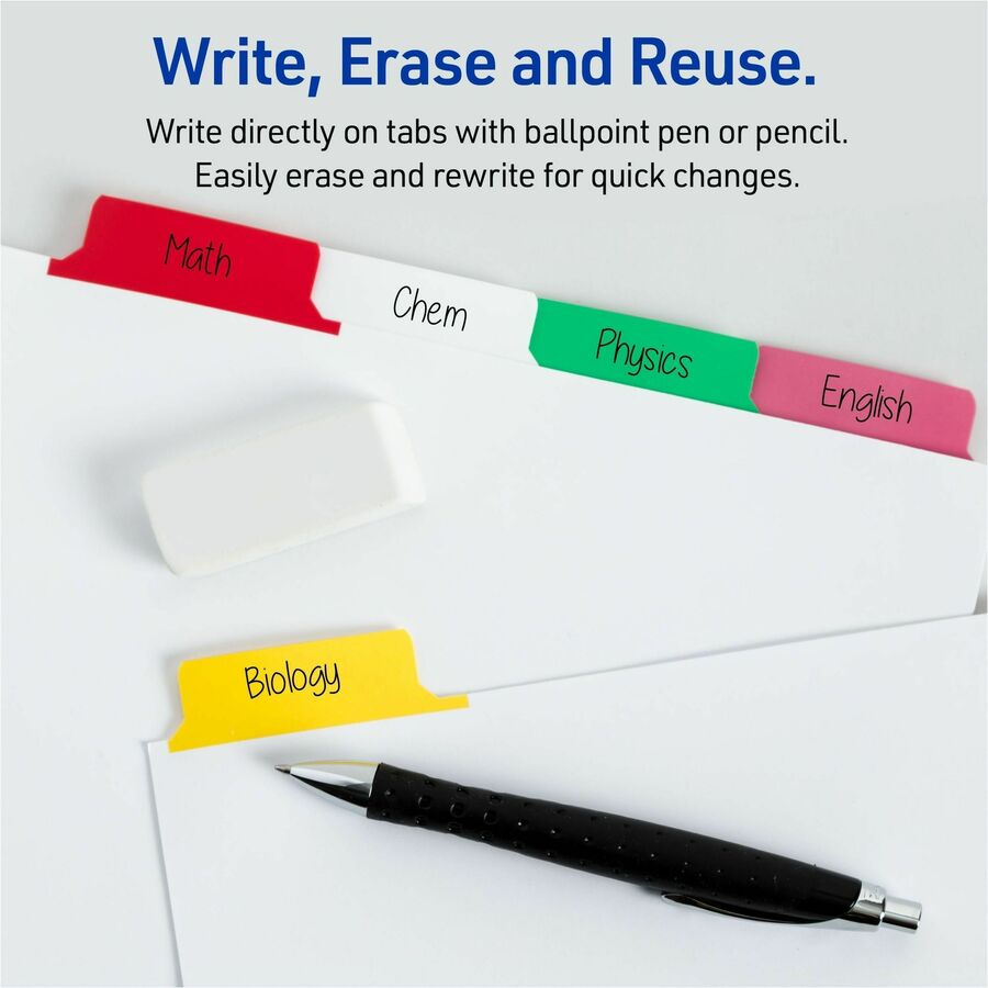 Avery® Big Tab Write & Erase 5-Tab Dividers (23076)