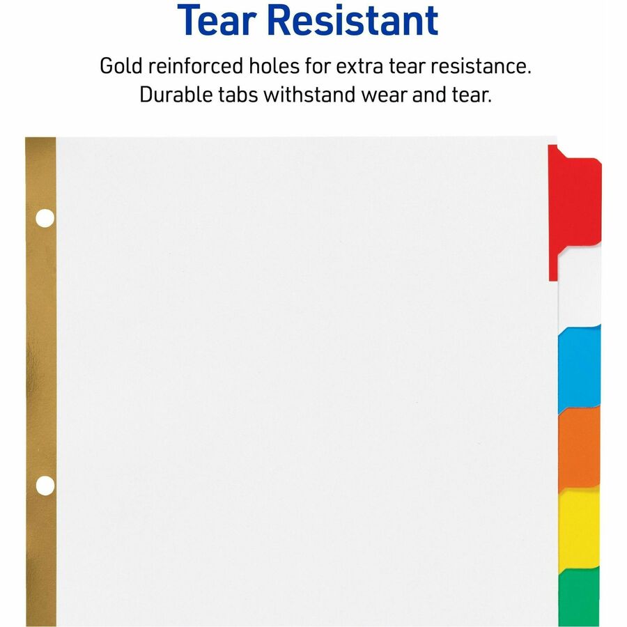 Avery® Big Tab Write & Erase 8-Tab Dividers (23079)