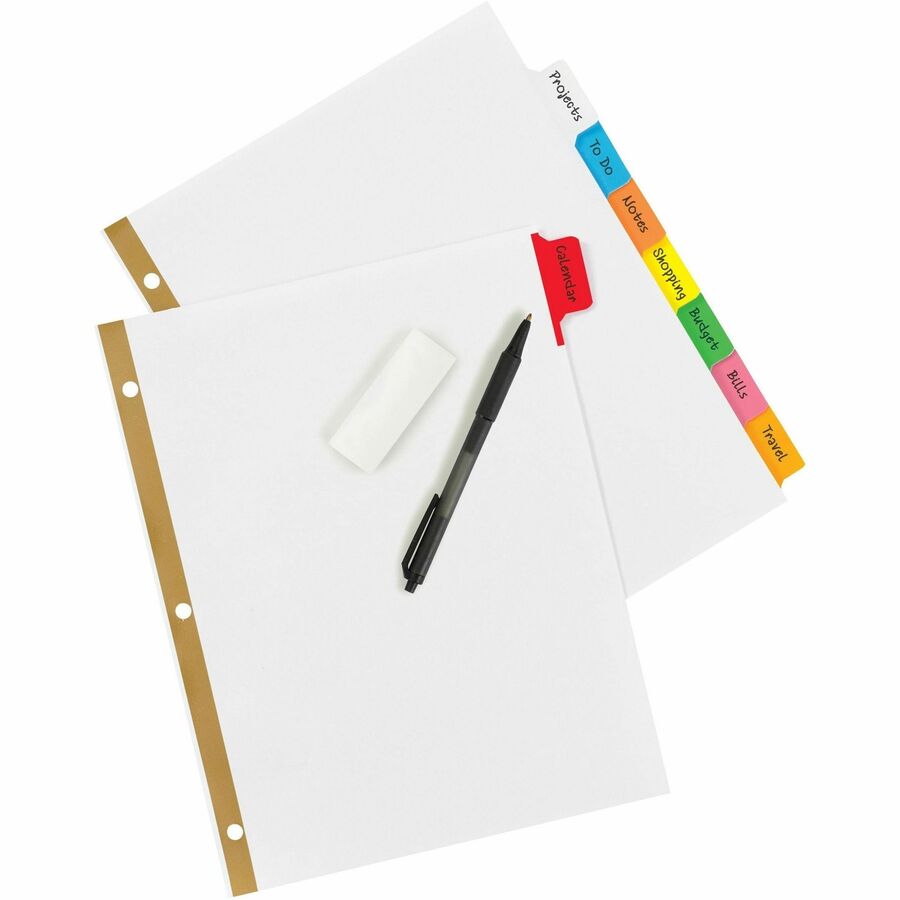 Avery® Big Tab Write & Erase 8-Tab Dividers (23079)
