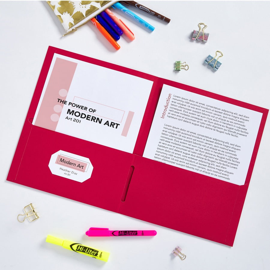 Avery® Letter Pocket Folder