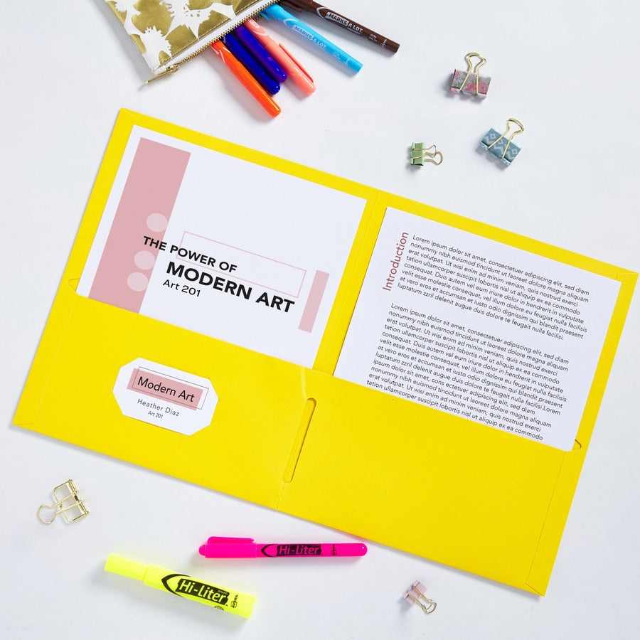 Avery® Letter Pocket Folder