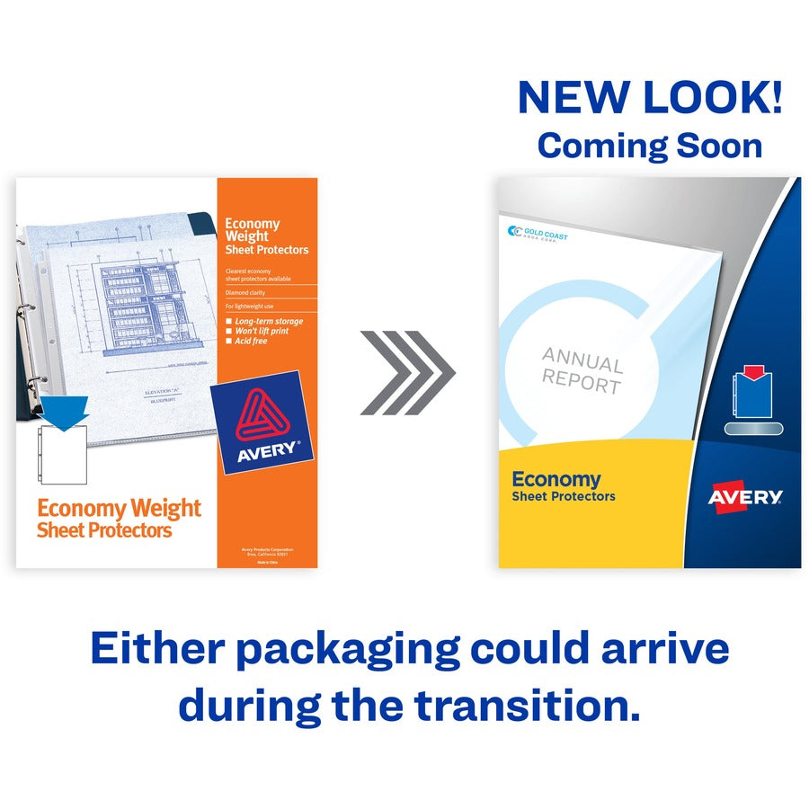 Avery® Economy-Weight Sheet Protectors