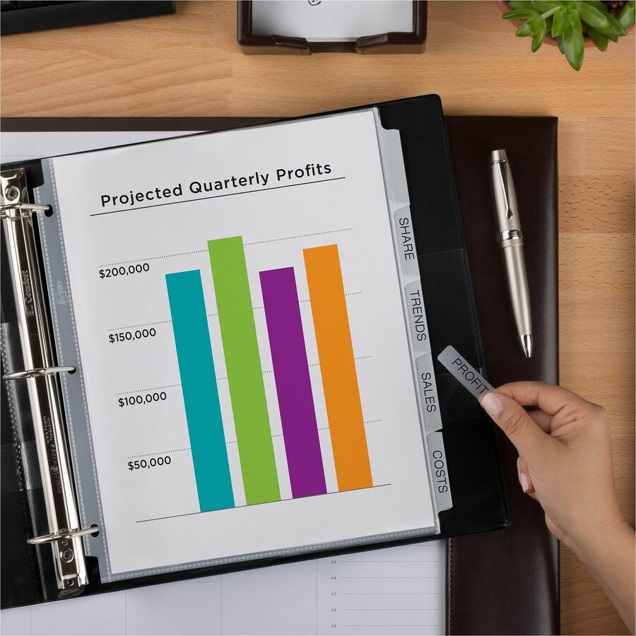 Avery® Print & Apply Sheet Protector Dividers