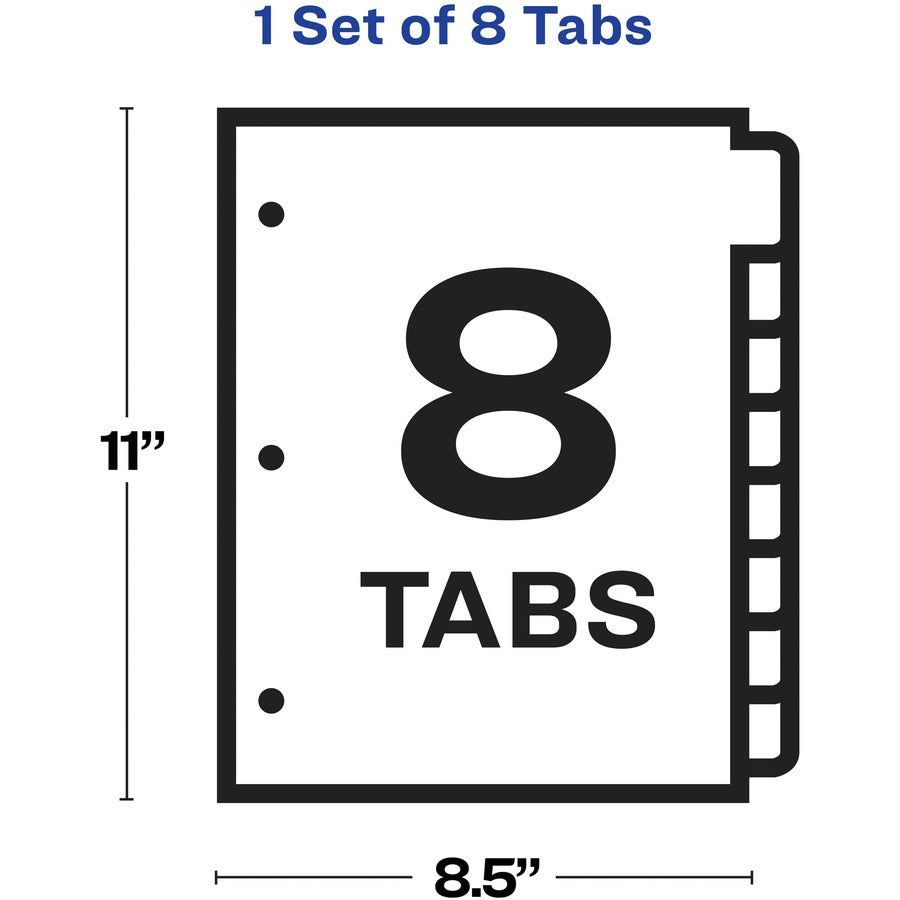 Avery® Print & Apply Sheet Protector Dividers