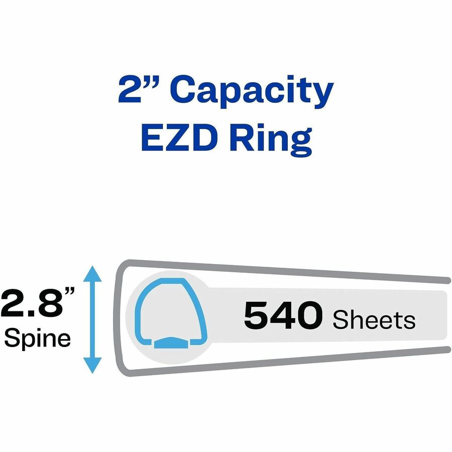 Avery® Heavy-duty Binder - One-Touch Rings - DuraHinge