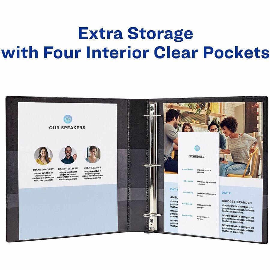 Avery® Heavy-Duty Binders with One Touch EZD Rings