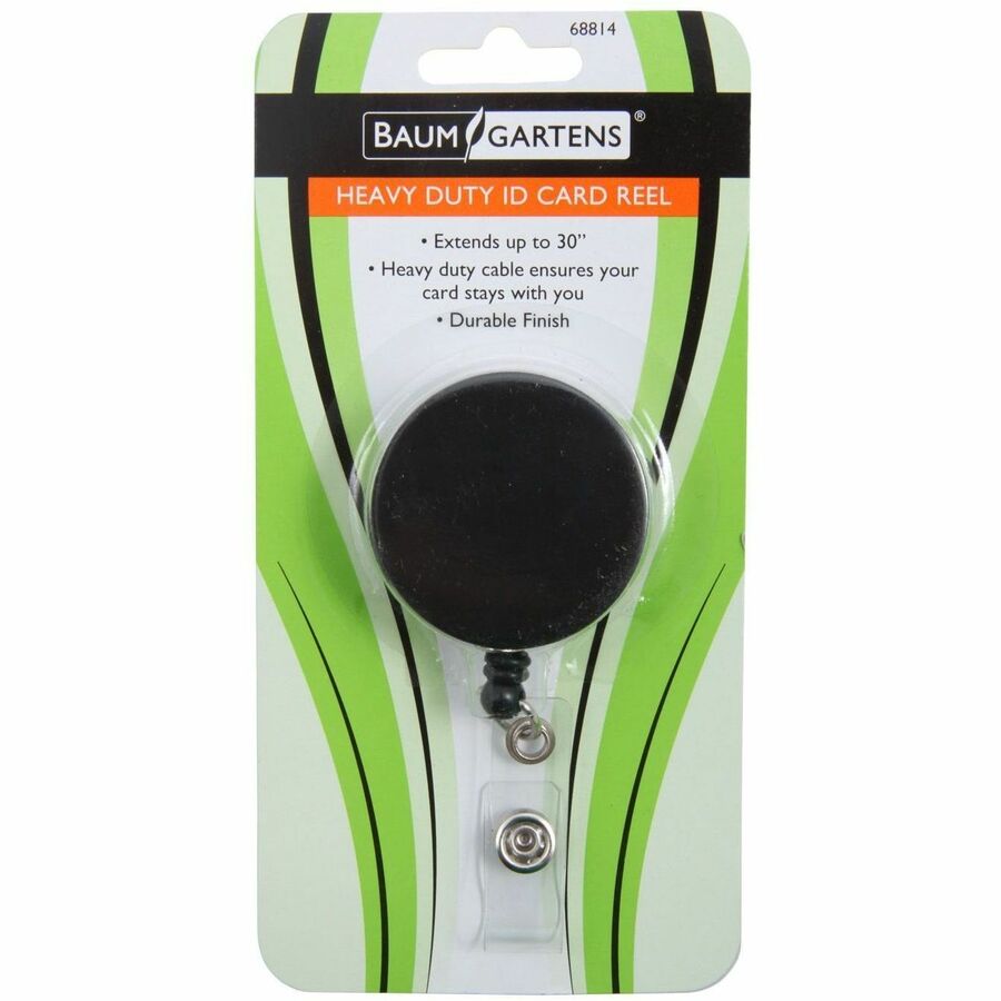 SICURIX Heavy-Duty ID Card Reel with Belt Clip