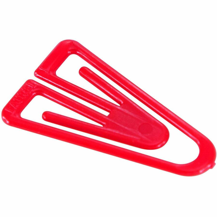Plastiklips Paper Clips Large Size 200 Pack ASSORTED Colors (LP 0600)