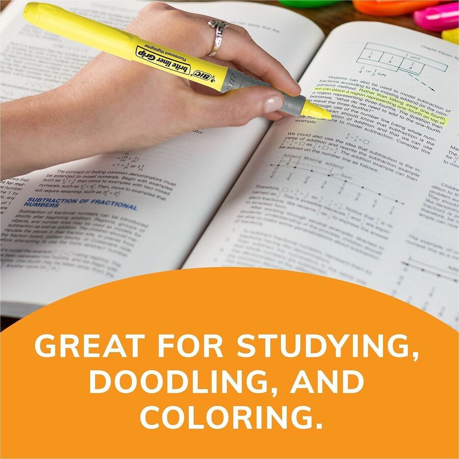 BIC Brite Liner® Grip Highlighter