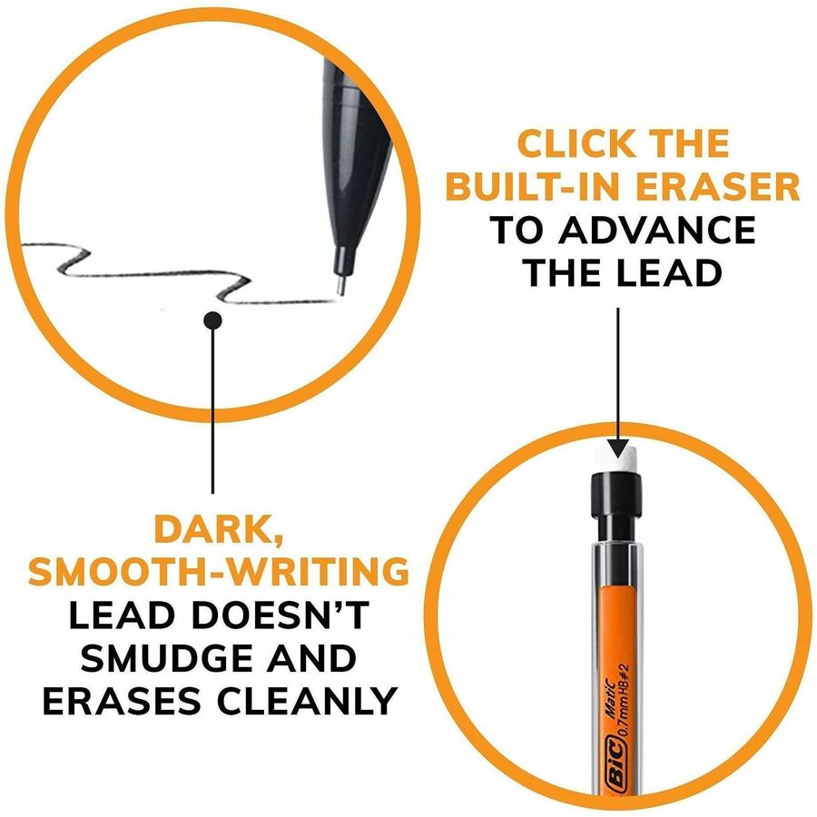 BIC Refillable Mechanical Pencils