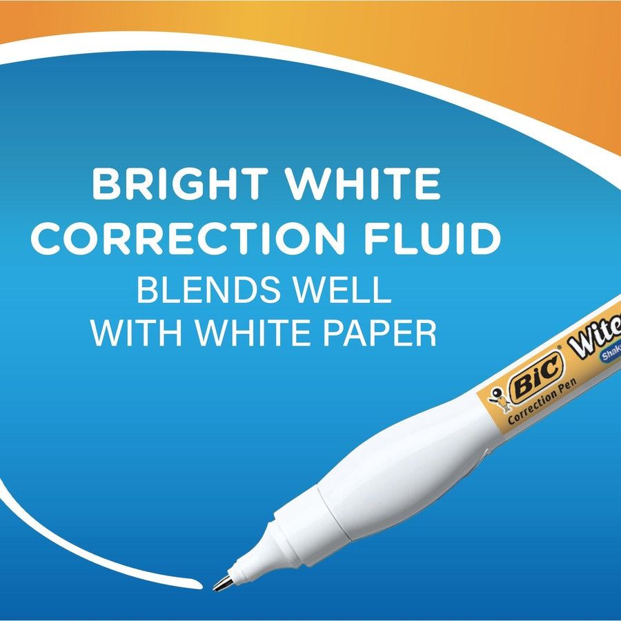BIC Shake 'n Squeeze Correction Pen, White