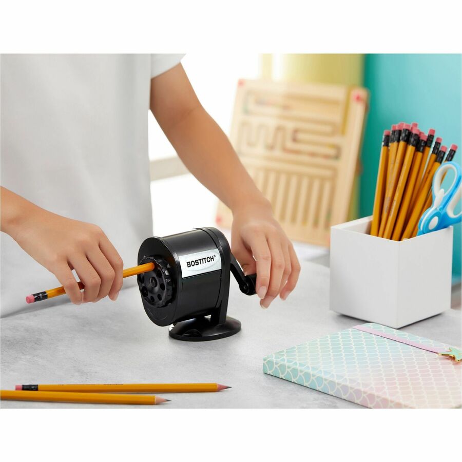 Bostitch Antimicrobial Manual Pencil Sharpener