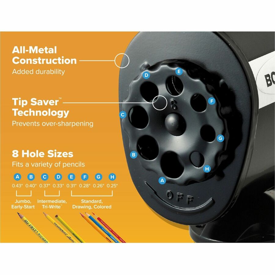 Bostitch Antimicrobial Manual Pencil Sharpener