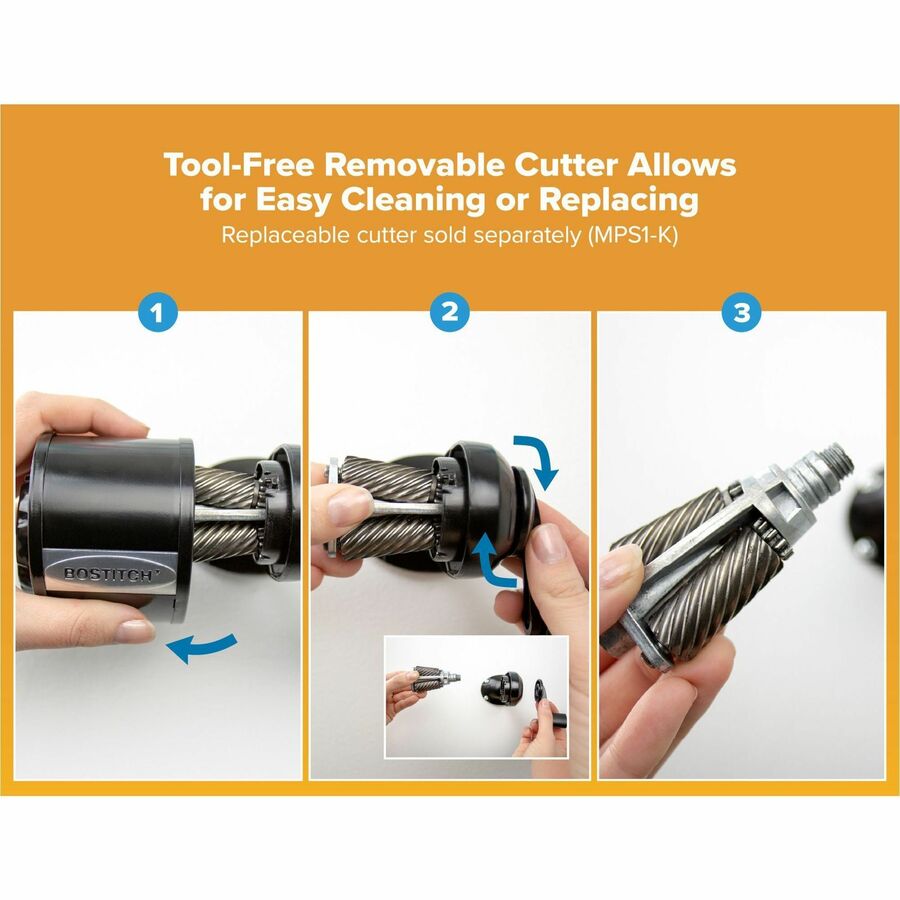 Bostitch Antimicrobial Manual Pencil Sharpener