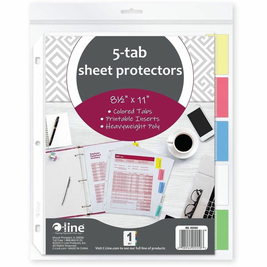C-Line Top-Loading Sheet Protectors