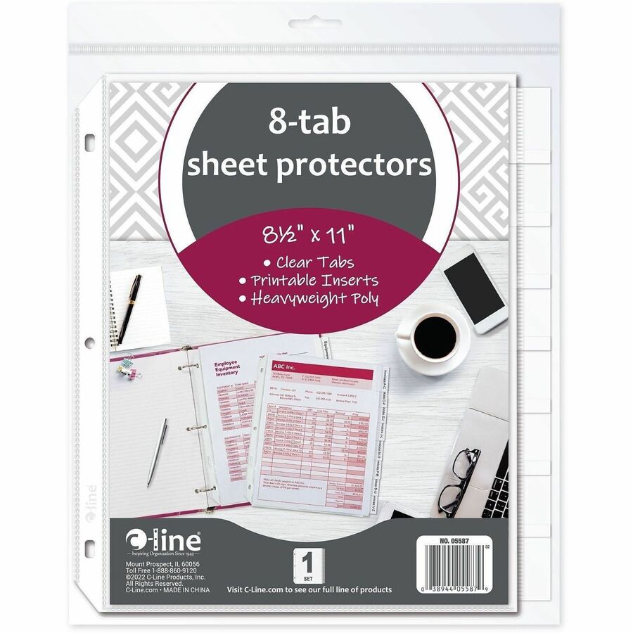 C-Line Top-Loading Sheet Protectors